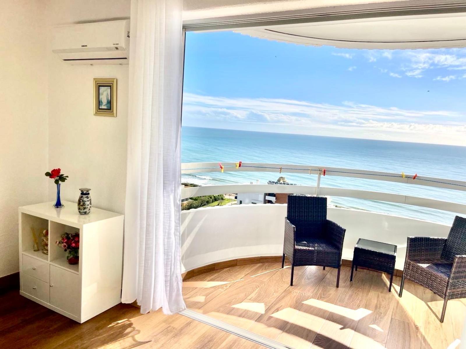 פורטימאו Top Ocean View Apartment - Amazing Sunset - Modern Style - Pool & 200M To Beach חדר תמונה